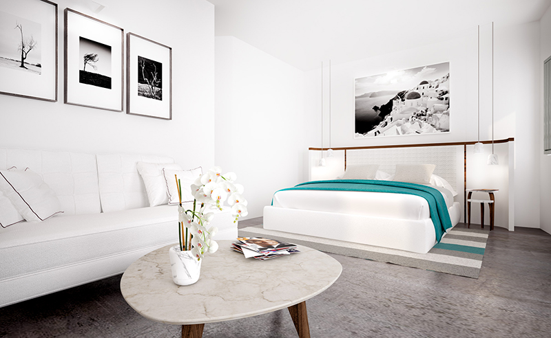 Grace Santorini_Grace Suite bedroom