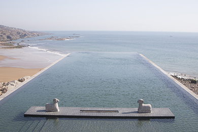 64. Infinity swimming pool