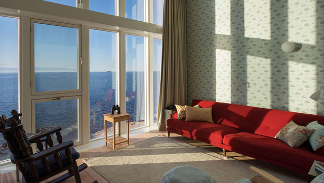 Fogo Island Inn, designed by Todd Saunders and commissioned by Zita Cobb, together created a stunning new hotel in Newfoundland Canada.