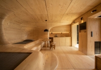 Το εντυπωσιακό Wooden Cave σχεδιάστηκε από την Tenon Architecture για το ξενοδοχείο Hyades Mountain Resort