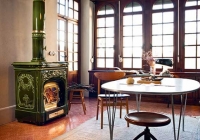 Σόμπες ξύλου χειροποίητες κεραμικές