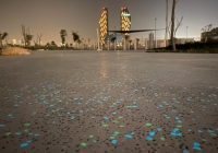 Τα αυτοφωτιζόμενα πετρώματα της Luxart με την τεχνολογία της Novamix στην αρχιτεκτονική διαμόρφωση των εξωτερικών χώρων