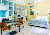 Το Keramos Athens υποδέχεται τους επισκέπτες του σε μια ήσυχη γειτονιά του Κεραμεικού