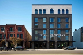 Το Hotel Genevieve, το πρώτο ξενοδοχείο του καταξιωμένου ομίλου Bunkhouse στο Λούισβιλ, είναι πλέον επίσημα ανοιχτό.